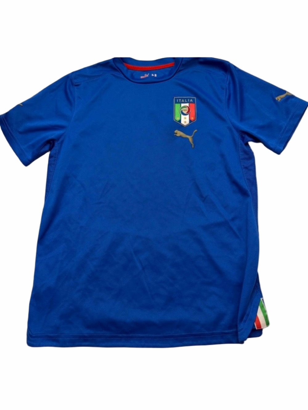 Puma Kids Royal Blue Italy Italia Soccer Football Jersey